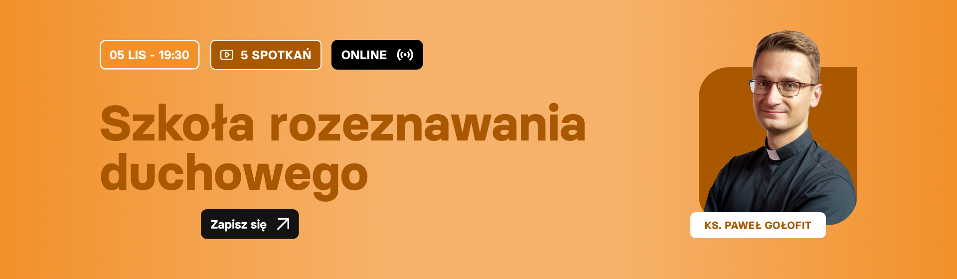 szkoła rozeznawania baner